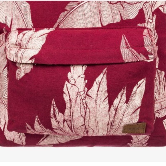 🌺HP! NWT Roxy Sugarbaby Canvas 16 L Backpack - Picture 3 of 6